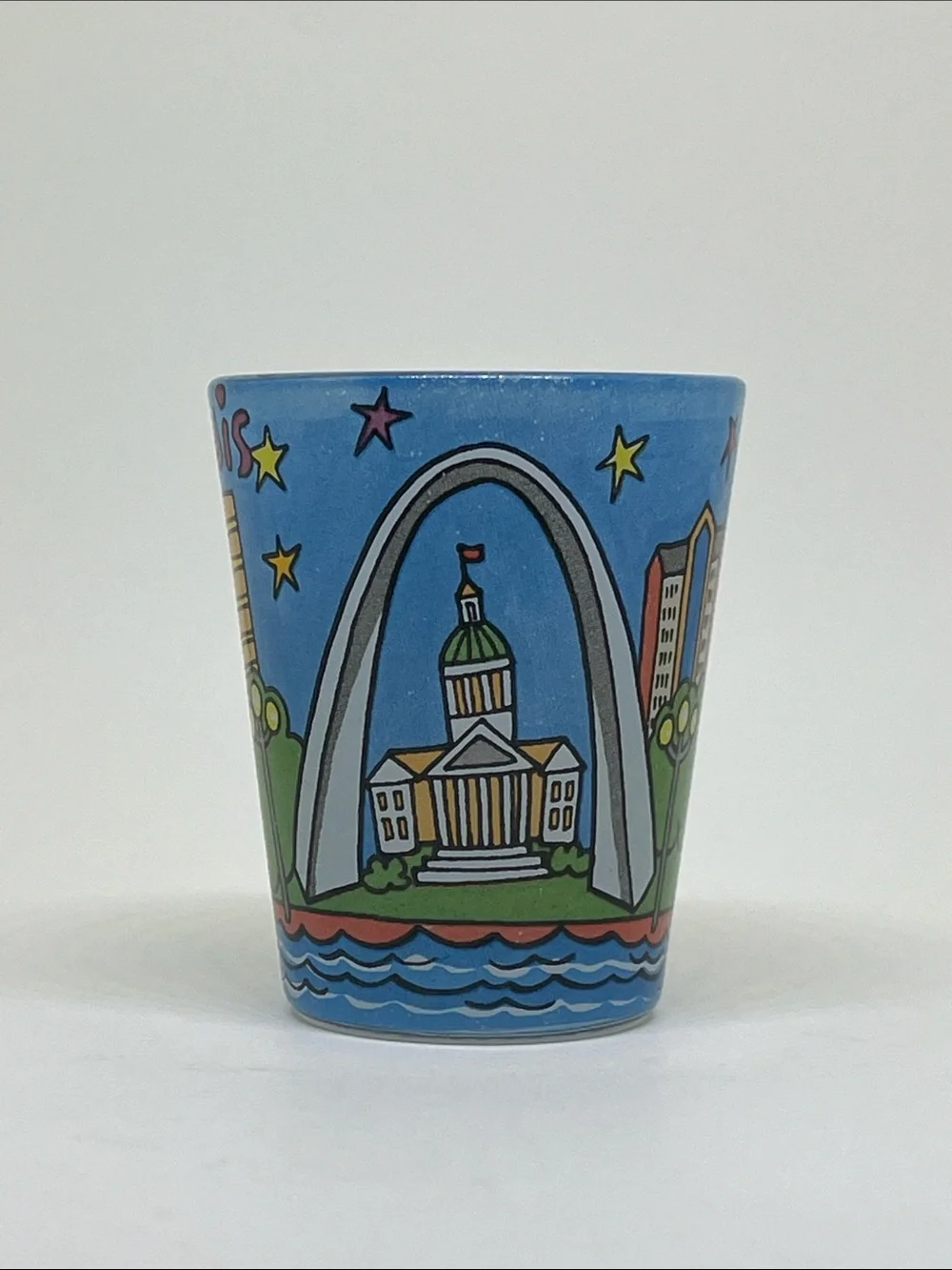 Blue St. Louis Souvenir Shot Glass
